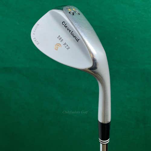 Cleveland 588 RTX Rotex Face Chrome 56-14 56° Sand Wedge Stepped Steel