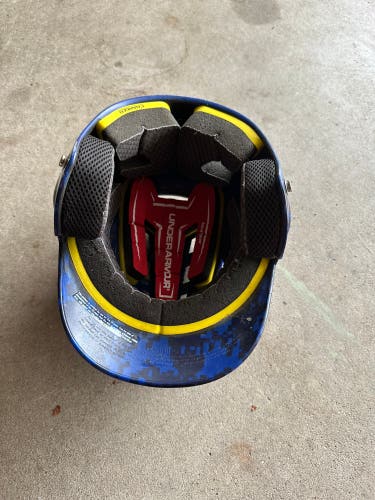 Under armor baseball helmet