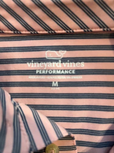 Vineyard Vines striped performance polo