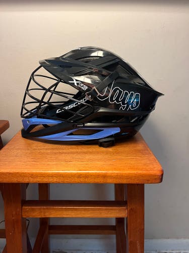 Hopkins lacrosse helmet And Gloves