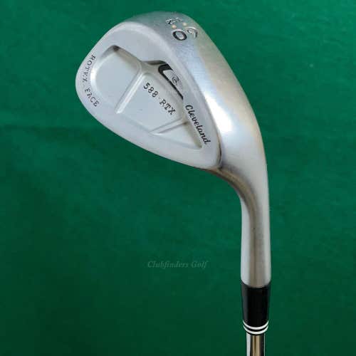 Cleveland 588 RTX Rotex Face Chrome 60-12 60° Lob Wedge Dynamic Gold Steel