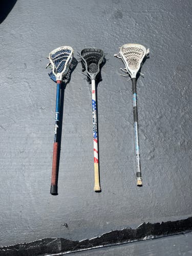 Used Lacrosse Sticks
