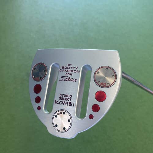 Used RH Titleist Scotty Cameron Studio Select Kombi 33” Putter + HC