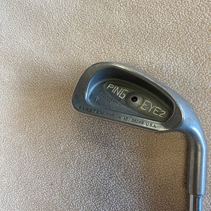 Used Men's 6 Iron Ping Eye 2 Right Handed Stiff Flex Steel Shaft