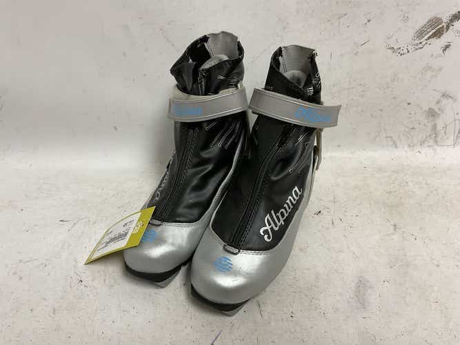 Used Alpina W 07-07.5 Jr 05.5-06 Women's Cross Country Ski Boots