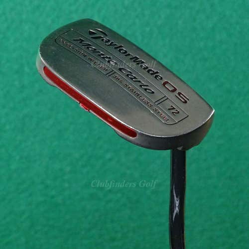 TaylorMade OS Monte Carlo 72 Double-Bend 34" Putter Golf Club w/ Super Stroke
