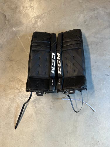 CCM Extreme Flex E5.9 Goalie Leg Pads, 30” + 1”