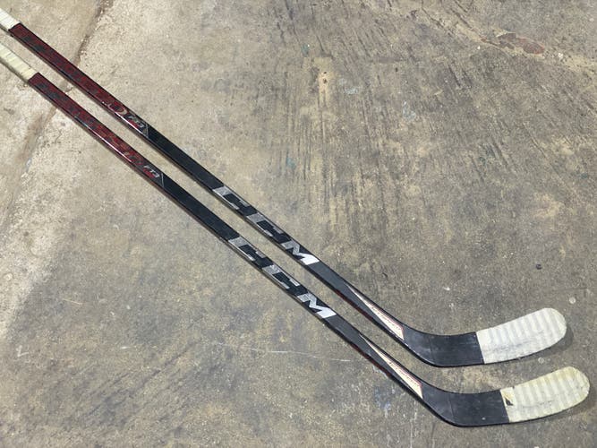 2 pack CCM JetSpeed FT3 PRO Pro Stock Hockey Stick Grip 85 Flex Left P90T 7746