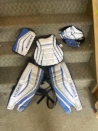 White Junior Vaughn Regular full street hockey