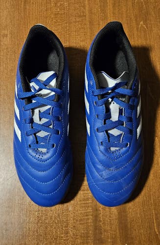 Blue Used Youth Size 5 Adidas Goletto Cleats