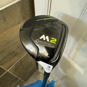TaylorMade M2 3 Wood 15* Stiff Flex Right Hand