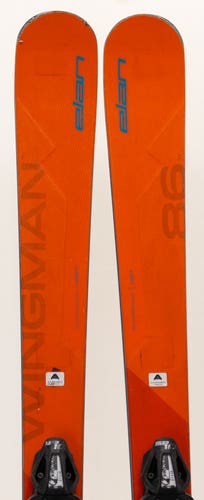 Used 2018 Elan Wingman 86 Ti Skis With Bindings, Size: 166 (241189)