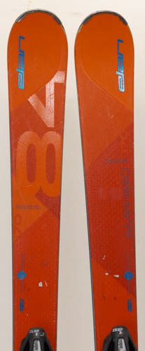 Used 2017 Elan Amphibio Mono Ti Skis With Bindings, Size: 170 (241183)