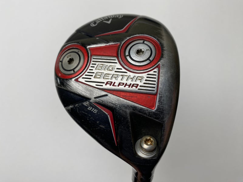 Callaway Big Bertha Alpha 815 3 Fairway Wood 14* Fujikura Speeder 757 Stiff RH