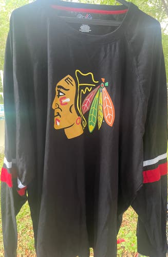 Chicago Blackhawks Long Sleeve T Shirt