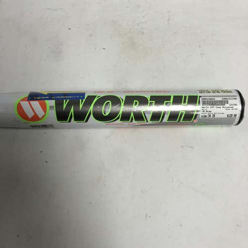 Like-new Worth We19ba 34" -8 Drop Slowpitch Bats