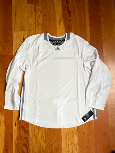 White New Size 52 Adult Adidas Practice Jersey