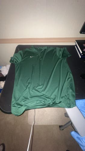 Green Used Men's Nike Dri-Fit Shirt