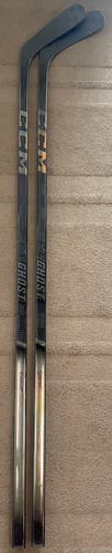 Bundle 2 x New Senior CCM FT Ghost Right Handed Hockey Sticks P29 70 flex
