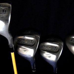COBRA Ti SET LOT:10.5 16 19 22 LENGTH:  D-46IN 3-42.5IN 5-42IN 7-41.5IN NEW GRIP