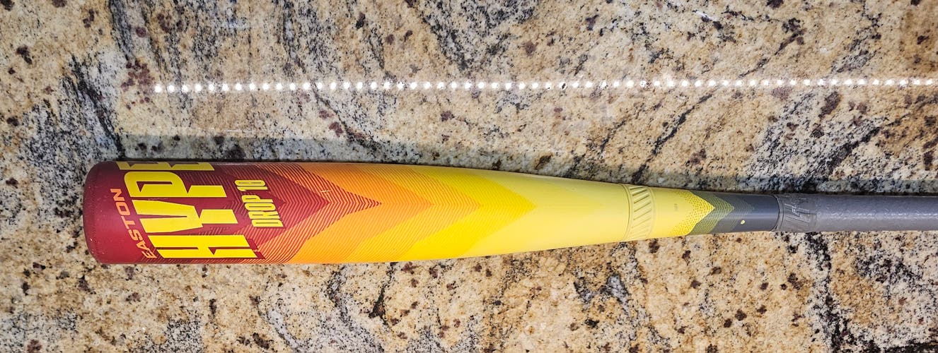 Used 2023 Easton Hype Fire USSSA Certified Bat (-10) Composite 18 oz 28"