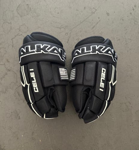 Alkali Cele 1 Hockey Gloves Black 13