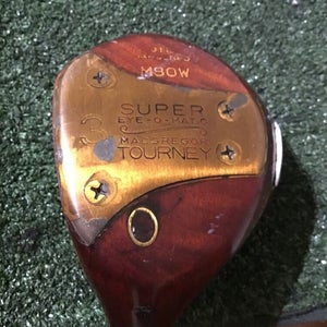 MacGregor (Left Handed) Tourney Super Eye-O-Matin Oil Hardened M80W 3 Wood Steel