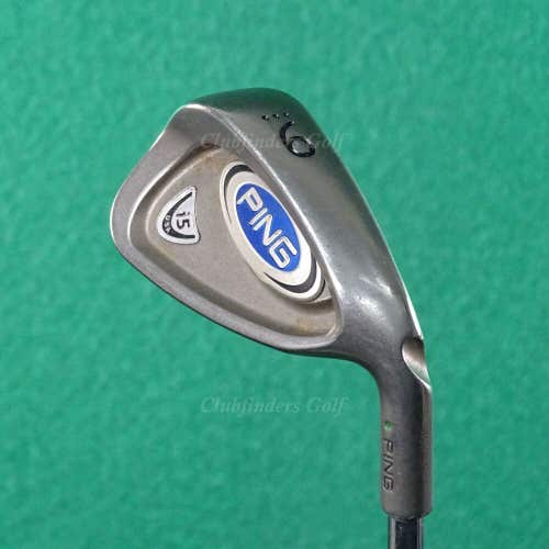 Ping i5 Green Dot Single 9 Iron Cushin Z-Z65 Steel Stiff