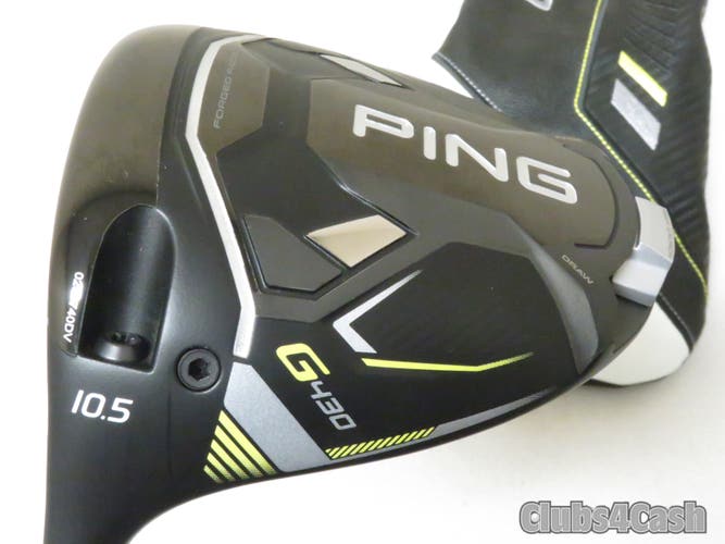 PING G430 MAX Driver 10.5° HZRDUS Smoke RDX Red 60g 6.0 Stiff +Cover  LEFT  MINT