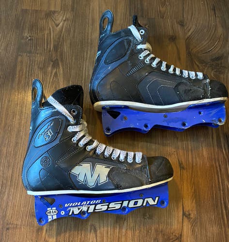 Mission Proto Si Violator Chassis Size 12 Inline Roller Hockey Skates