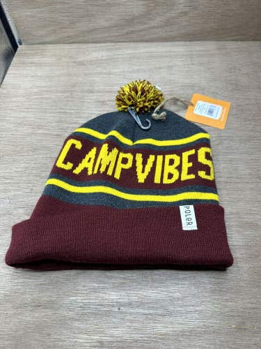 `Poler Stuff Camp Vibes Gas Station Beanie  NWT