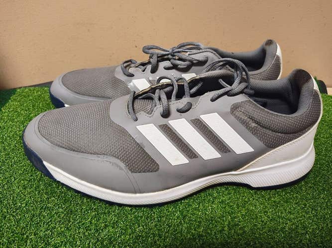 Adidas Tech Response SL Grey White Mens Size 14 Spikeless Golf Shoes EG529514