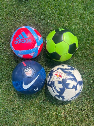 Lot of Soccer Balls