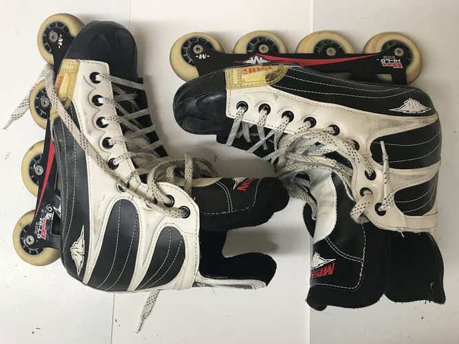 Used Mission Senior 10 Roller Hockey Skates