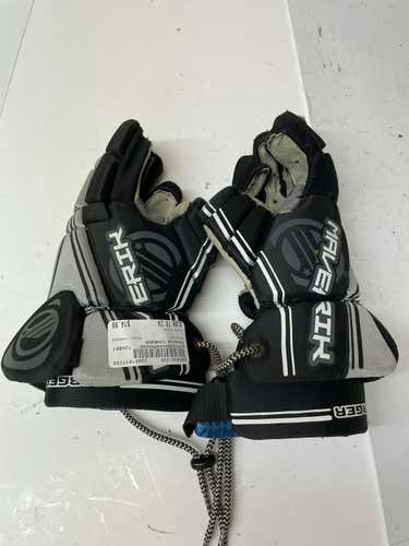 Used Maverik Charger 10" Junior Lacrosse Gloves
