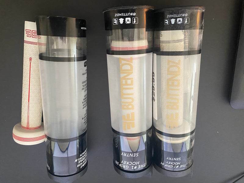 3 New Buttendz Future Stick Grip - Butt End Pro Stock