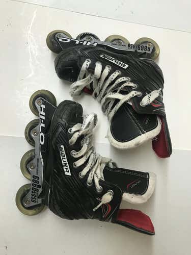 Used Bauer Junior 01 Roller Hockey Skates