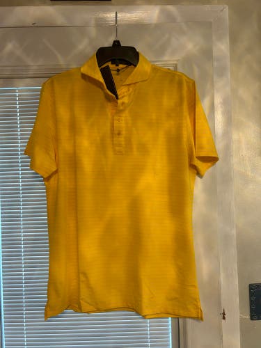Yellow New Men's G-Fore Shirt