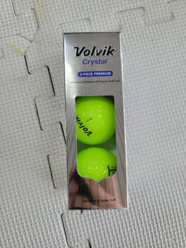 Used Volvik Crystal Golf Balls