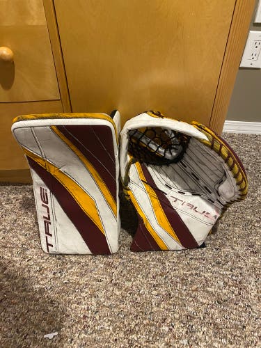 Hockey Goalie Blocker And Glove