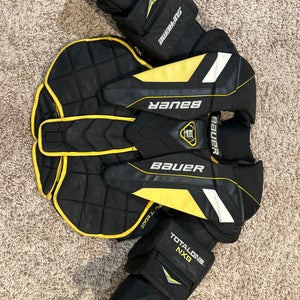 Used Large Bauer supreme Goalie Chest Protector