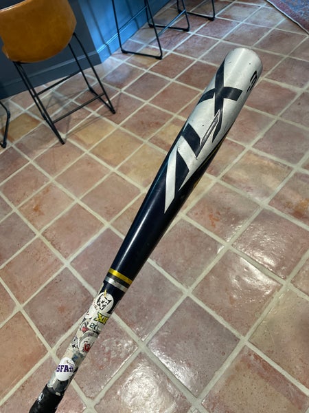 D1 Used 2022 Easton BBCOR Certified Alloy 30 oz 33" Alpha ALX Bat