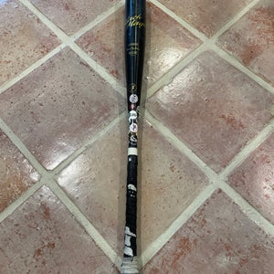 D1 Used 2023 Easton BBCOR Certified Alloy 30 oz 33" Black Magic Bat
