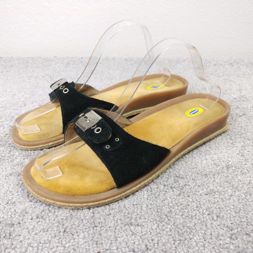 Dr Scholls Sandals Womens 11 Originalist Slides Heaven Slip On Shoes Flats Black