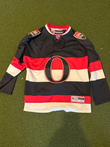 Ottawa Senators Reebok Hockey Jersey Large