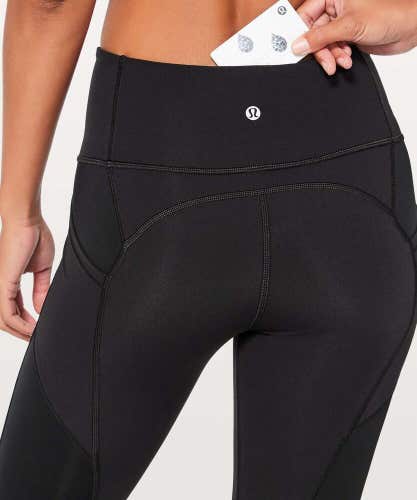 Lululemon All The Right Places Pant II 28" Size: 4 Black Luxtreme Yoga Run Gym