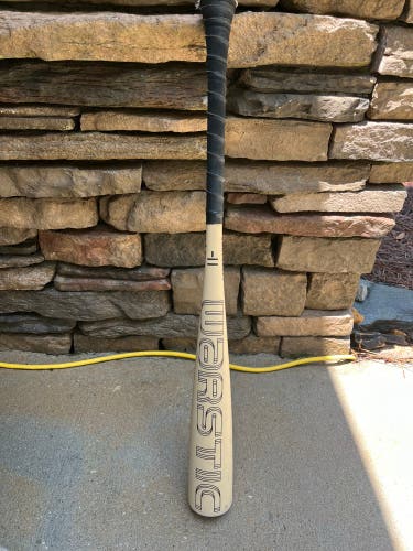 Used 2022 Warstic USABat Certified Alloy 16 oz 27" Bonesaber Bat