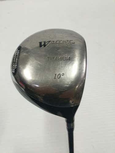 Used Warrior Custom Golf 10.0 Degree Graphite Drivers