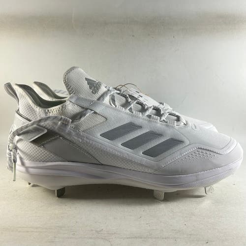 NEW Adidas Icon 7 Boost Men’s Metal Baseball Cleats White Size 12.5 S23847