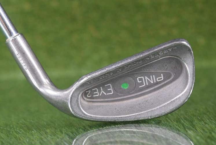 PING EYE 2 6 IRON TRUE TEMPER R300 REGULAR FLEX STEEL SHAFT GREEN DOT ~ L@@K!!